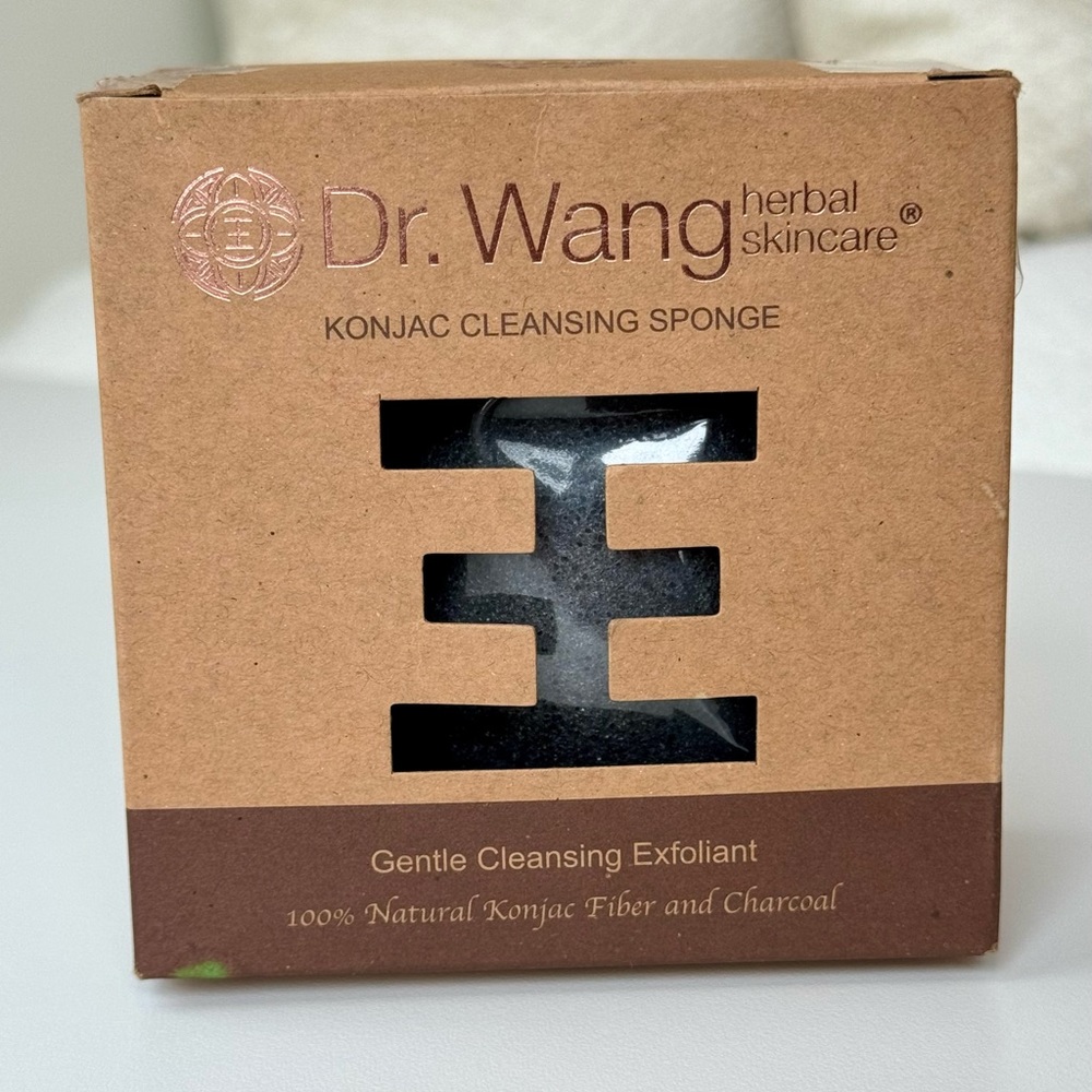 Dr. Wang Herbal skincare Konjac Cleansing Sponge